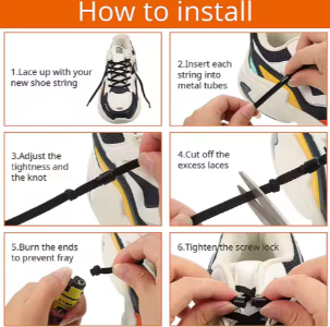 No-Tie Shoelaces